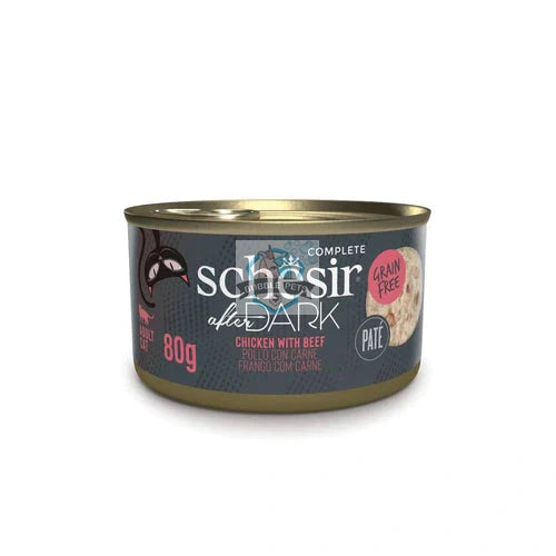 Schesir Cat After Dark Chicken with Beef Pate 80g