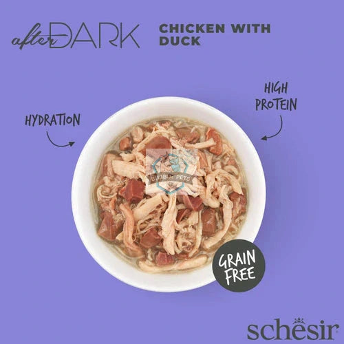 Schesir Cat After Dark Chicken With Duck 80g