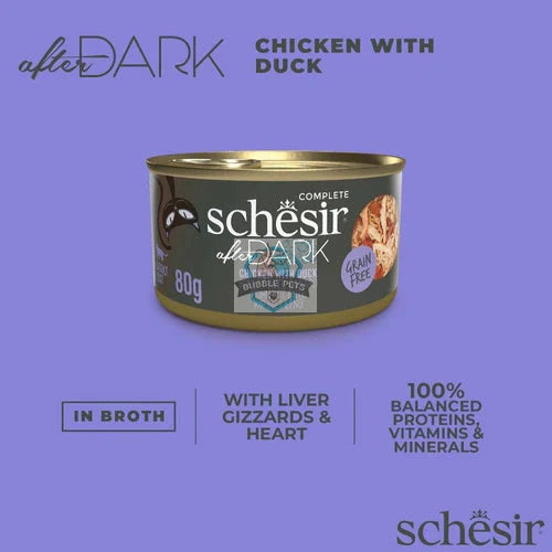 Schesir Cat After Dark Chicken With Duck 80g