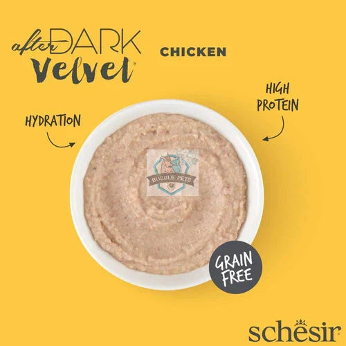 Schesir Cat Pouch After Dark Chicken Velvet Mousse 80g