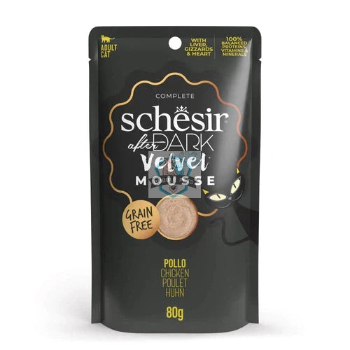 Schesir Cat Pouch After Dark Chicken Velvet Mousse 80g