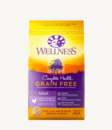 Wellness Complete Health Grain Free Adult Deboned Chicken & Chicken Meal Recipe Dry Dog Food