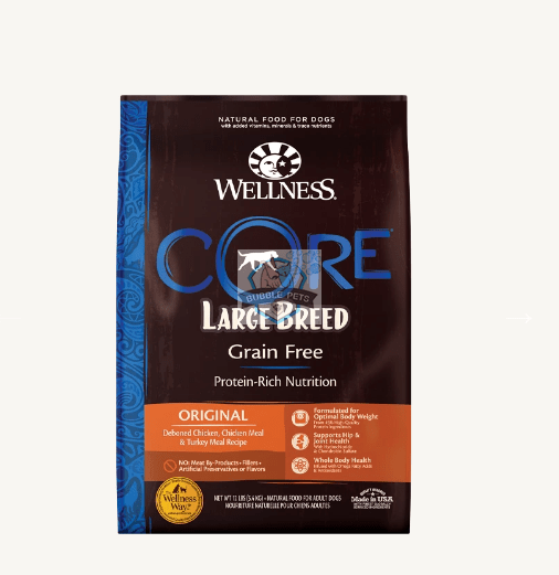 Wellness CORE Large Breed Dry Dog Food — Singapore's Pet Proficient