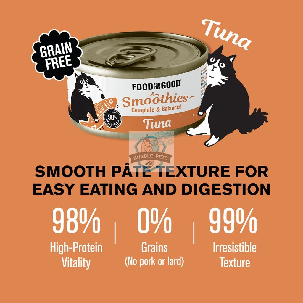 Food For The Good Tuna Smoothies Cat Canned Food