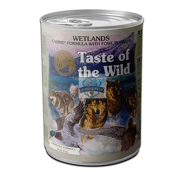 Taste of the Wild Wetlands with Fowl in Gravy Canned Dog Food