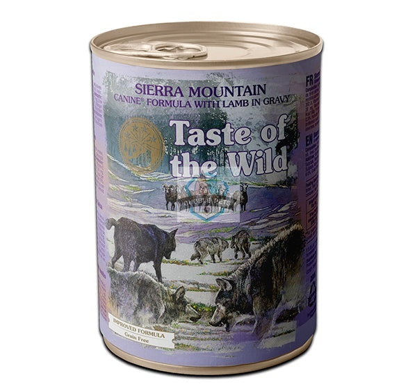 Taste of the Wild Sierra Mountain with Lamb in Gravy Canned Dog Food