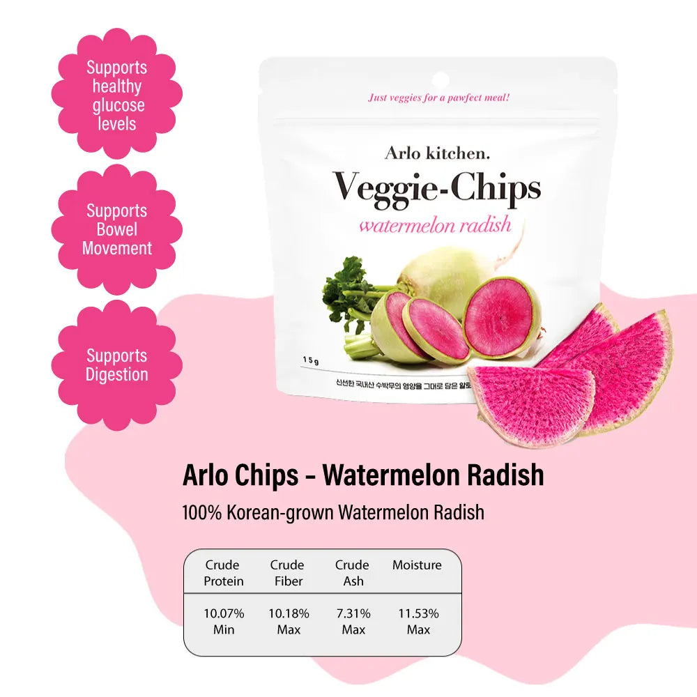 Arlo Kitchen - Watermelon Radish Chips