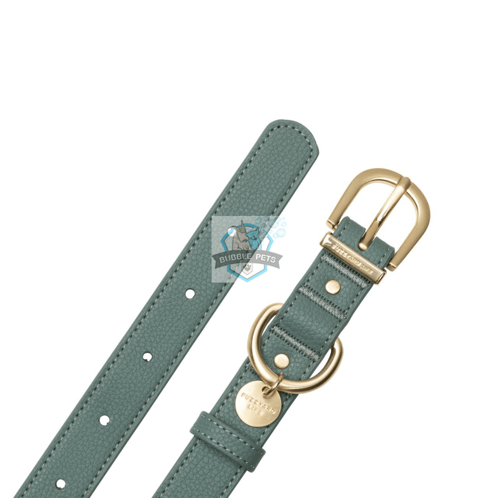FuzzYard Life Atelier Dog Collar - Myrtle Green