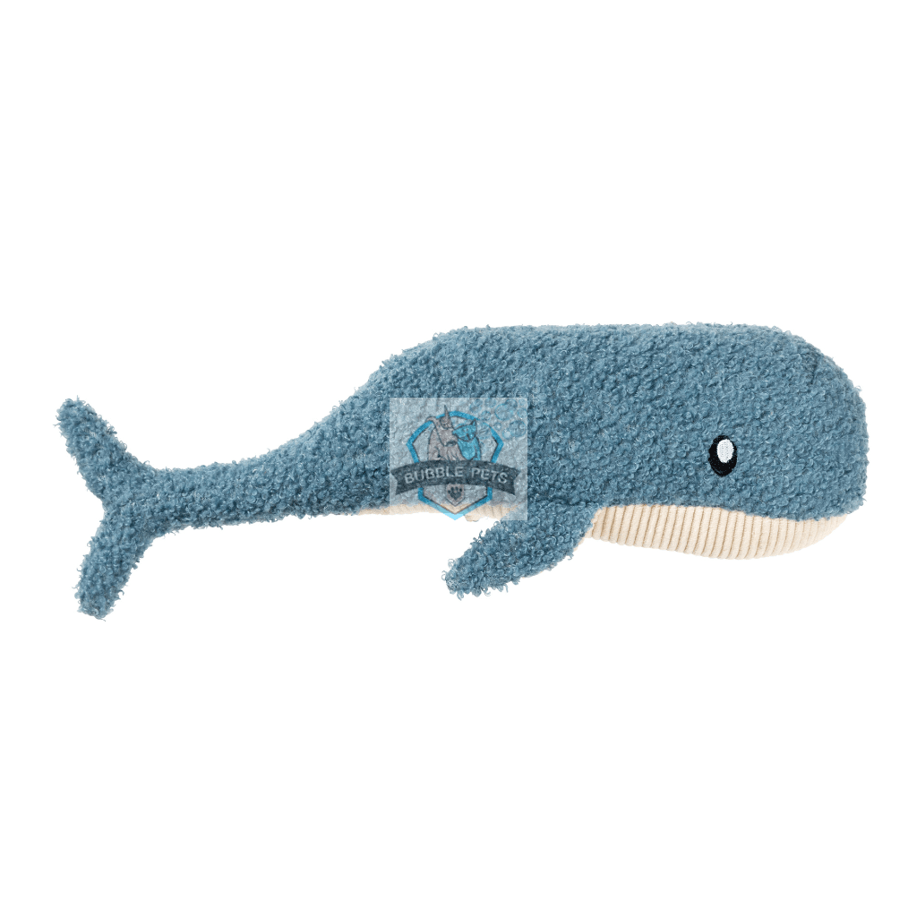 FuzzYard French Blue Whale Dog Toy