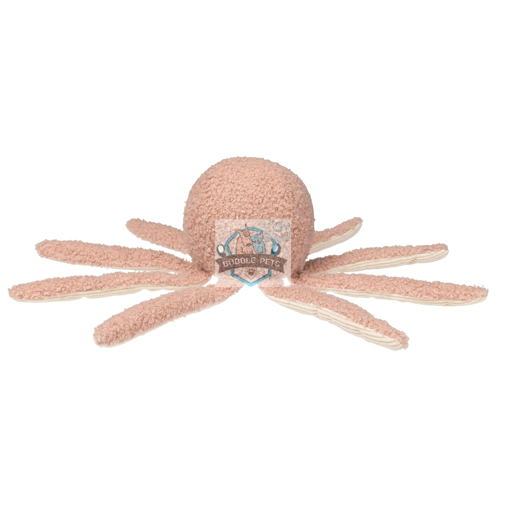 FuzzYard Soft Blush Octopus Dog Toy
