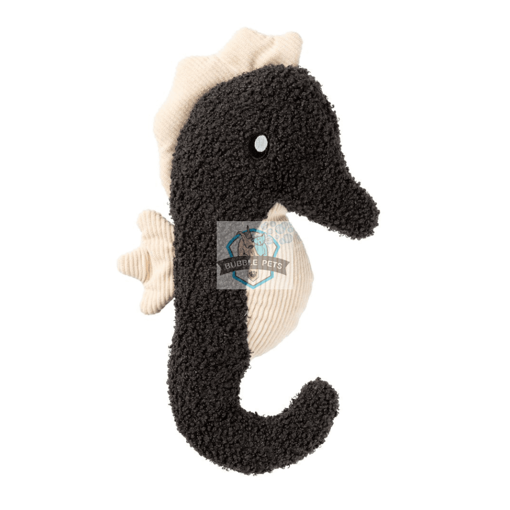 FuzzYard Slate Grey Seahorse Dog Toy