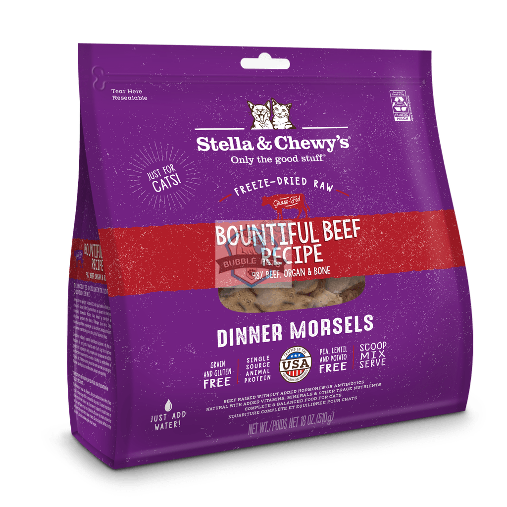 Stella & Chewy's Freeze Dried Cat Dinner Morsels (Bountiful Beef)