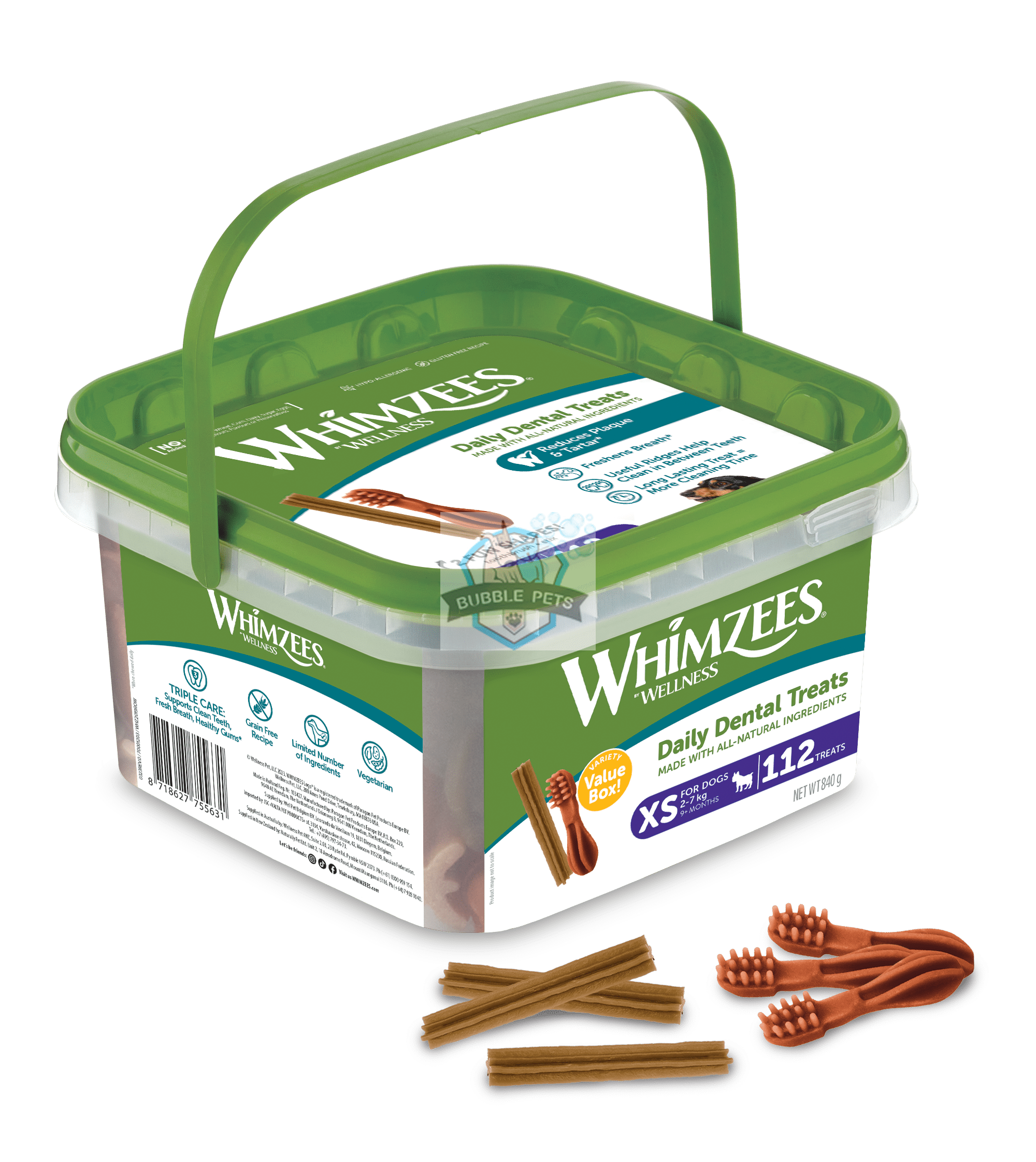 Whimzees Dental Treats for Dogs - Variety Value Box
