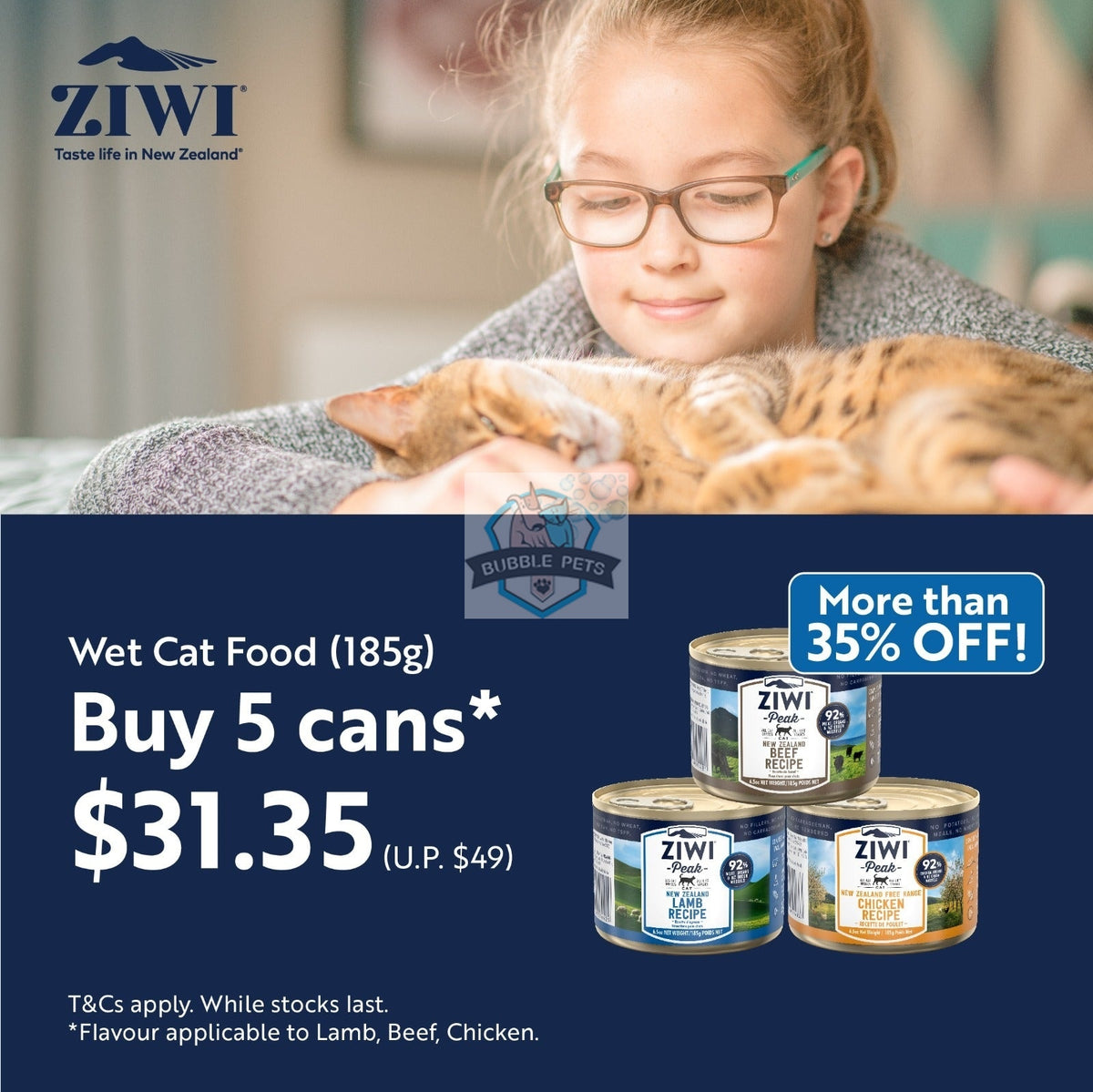 PROMO Ziwi Peak Buy 5 Cans Wet Cat Food for 31.35 — Singapore's Pet