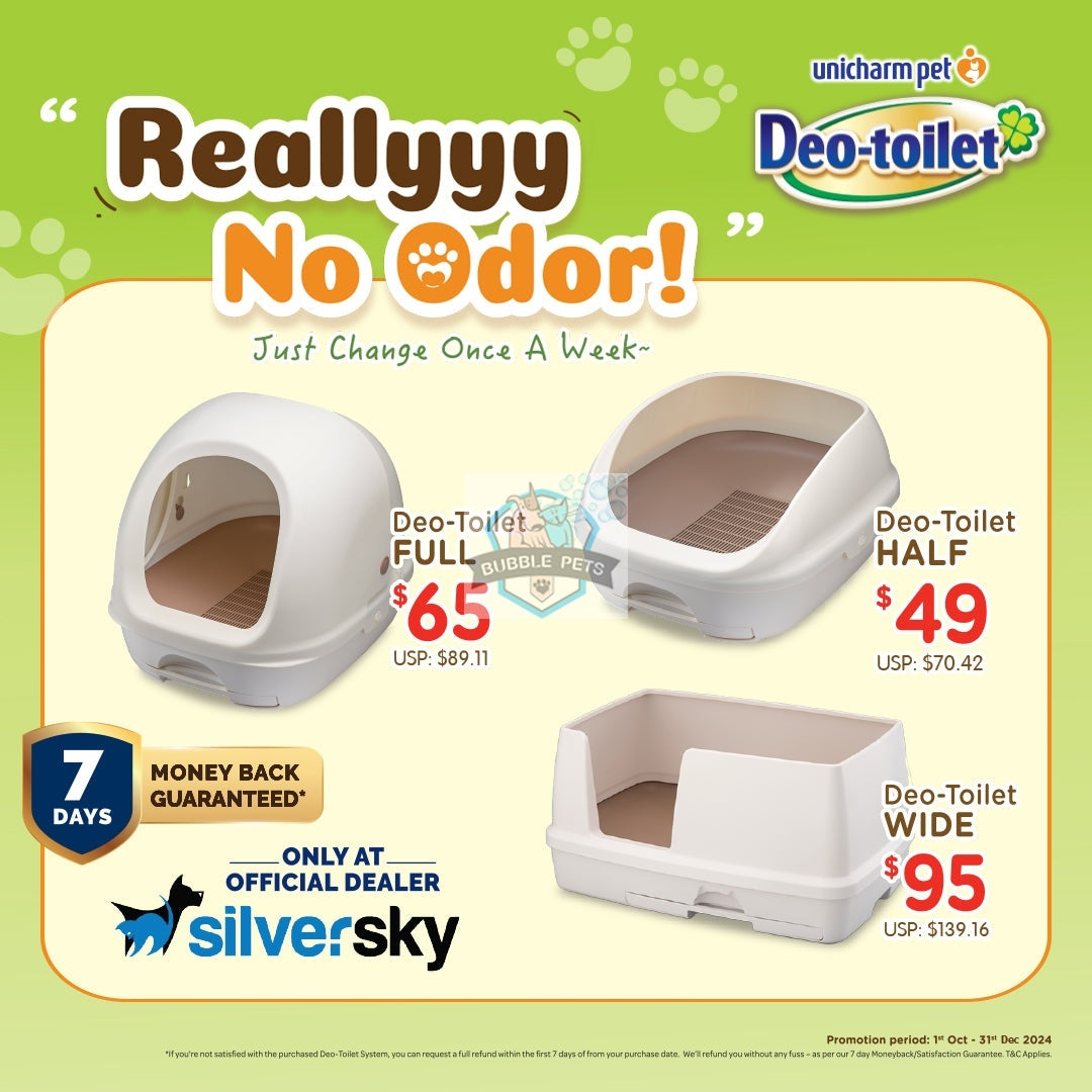 PROMOTION Unicharm Deo-Toilet Cat Litter System