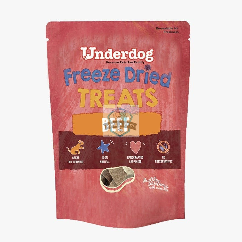 Underdog Beef Freeze-Dried Grain-Free Dog Treats