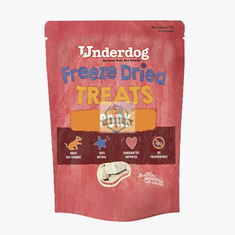 Underdog Pork Freeze-Dried Grain-Free Dog Treats