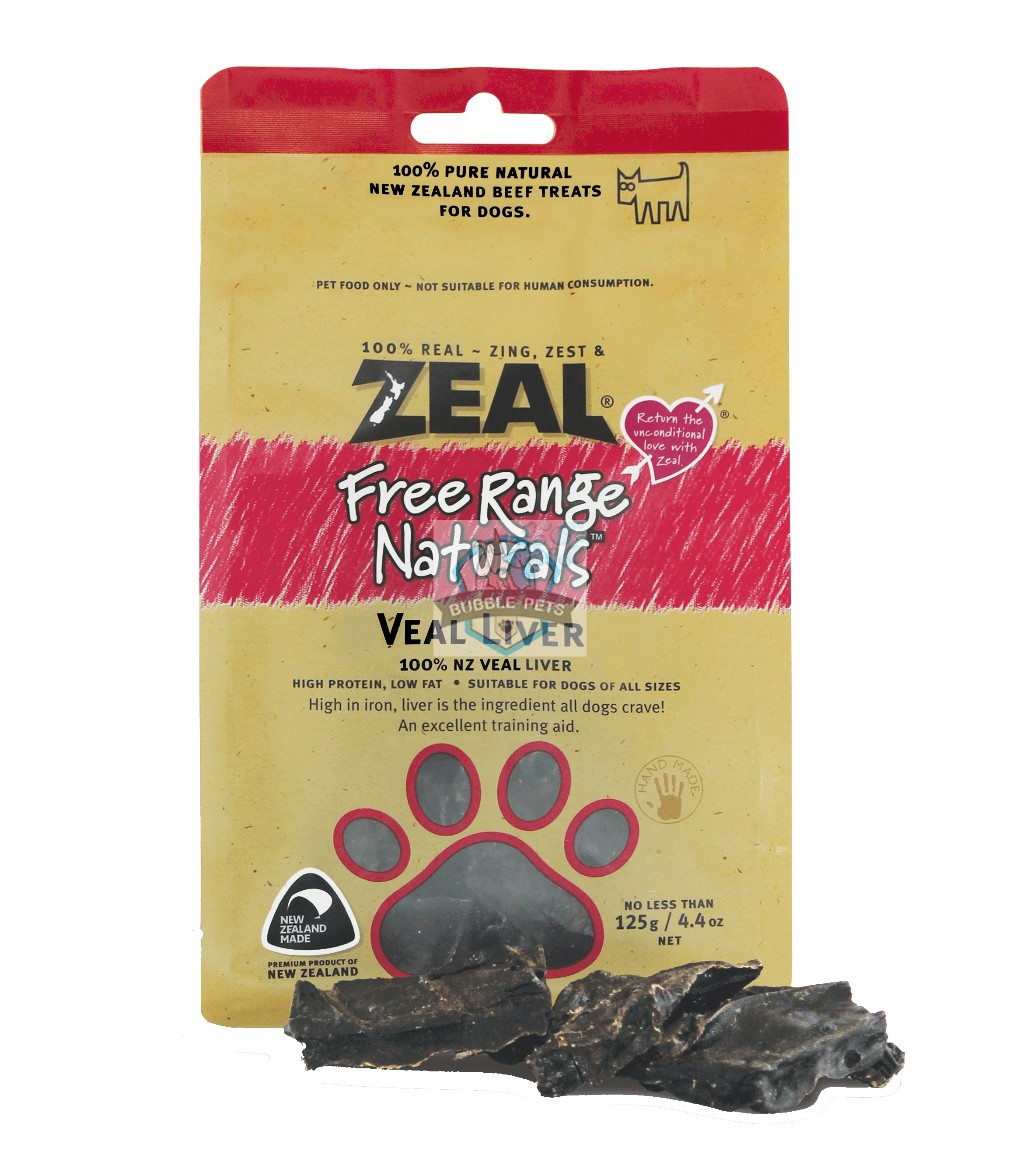 Zeal Veal Liver Dog Treats (Buy 2 Get 1 Free)