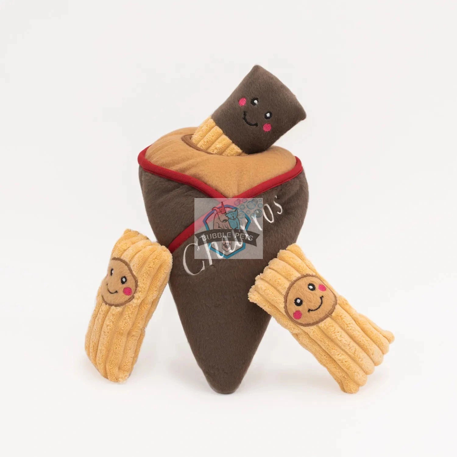 Zippypaws Zippy Burrow Churros Dog Toy