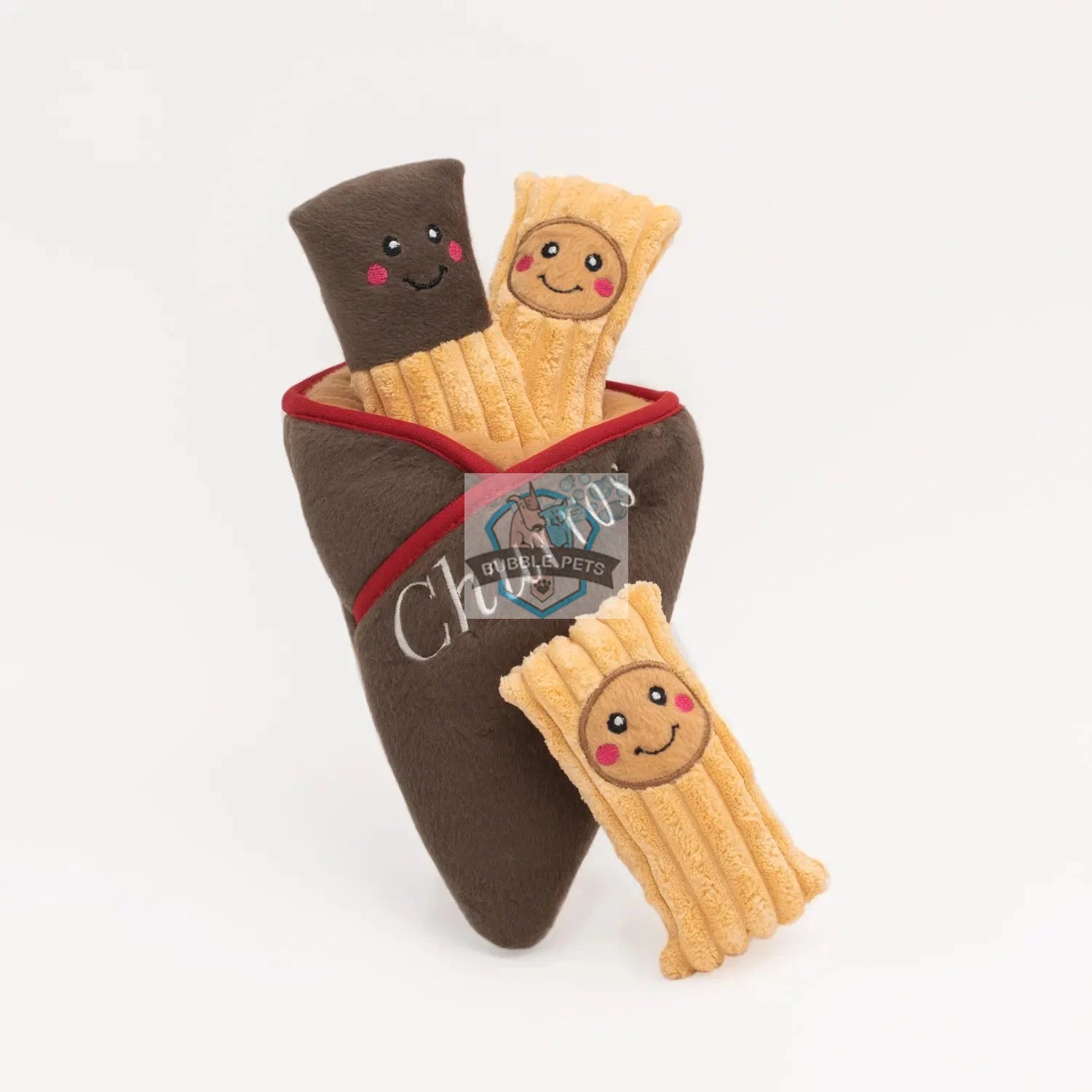 Zippypaws Zippy Burrow Churros Dog Toy