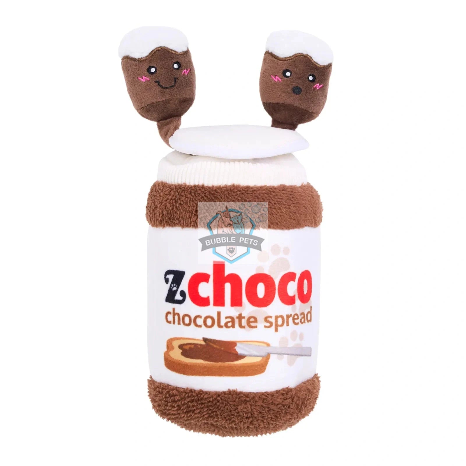 Zippypaws Bungee Burrow - Chocolate Spread Jar