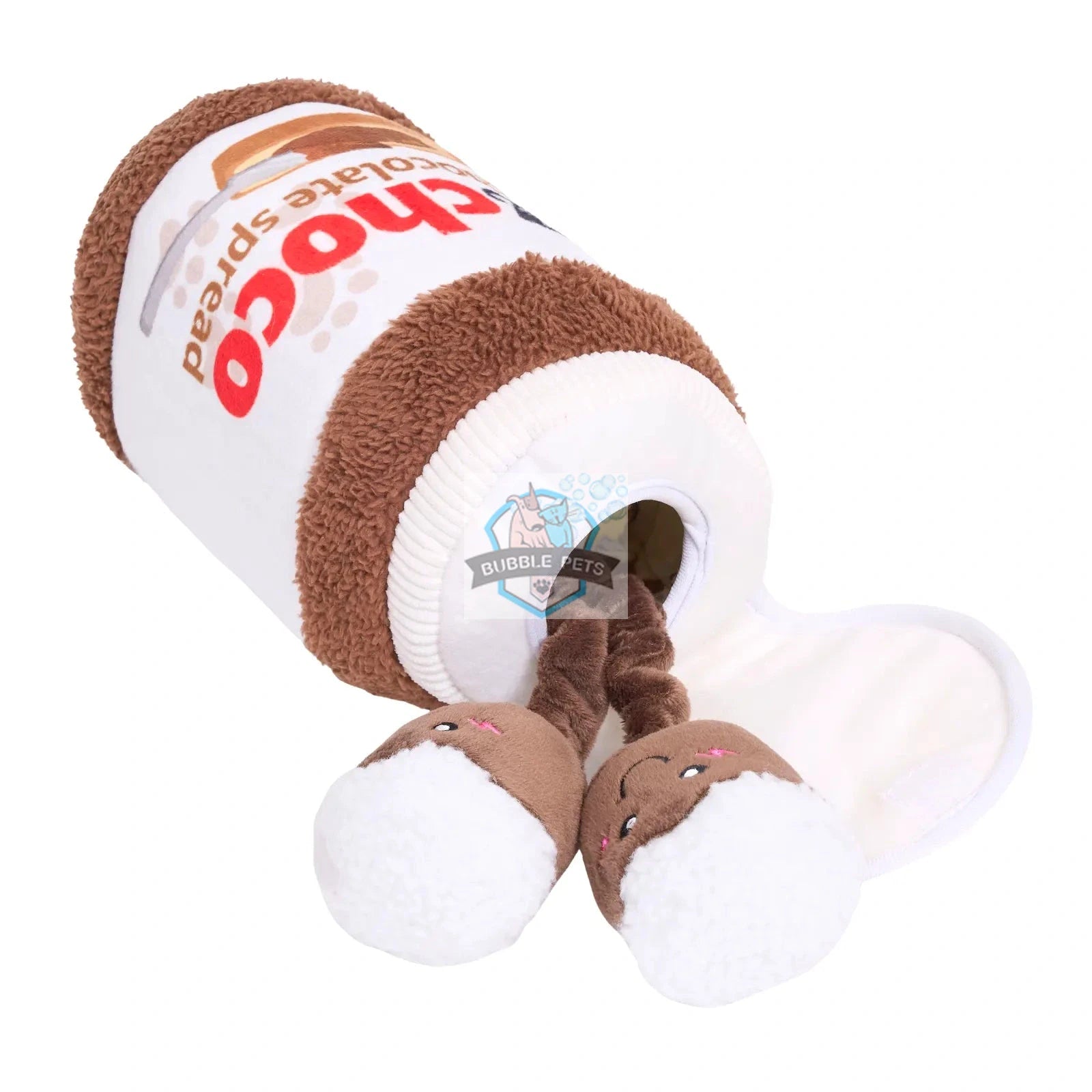 Zippypaws Bungee Burrow - Chocolate Spread Jar