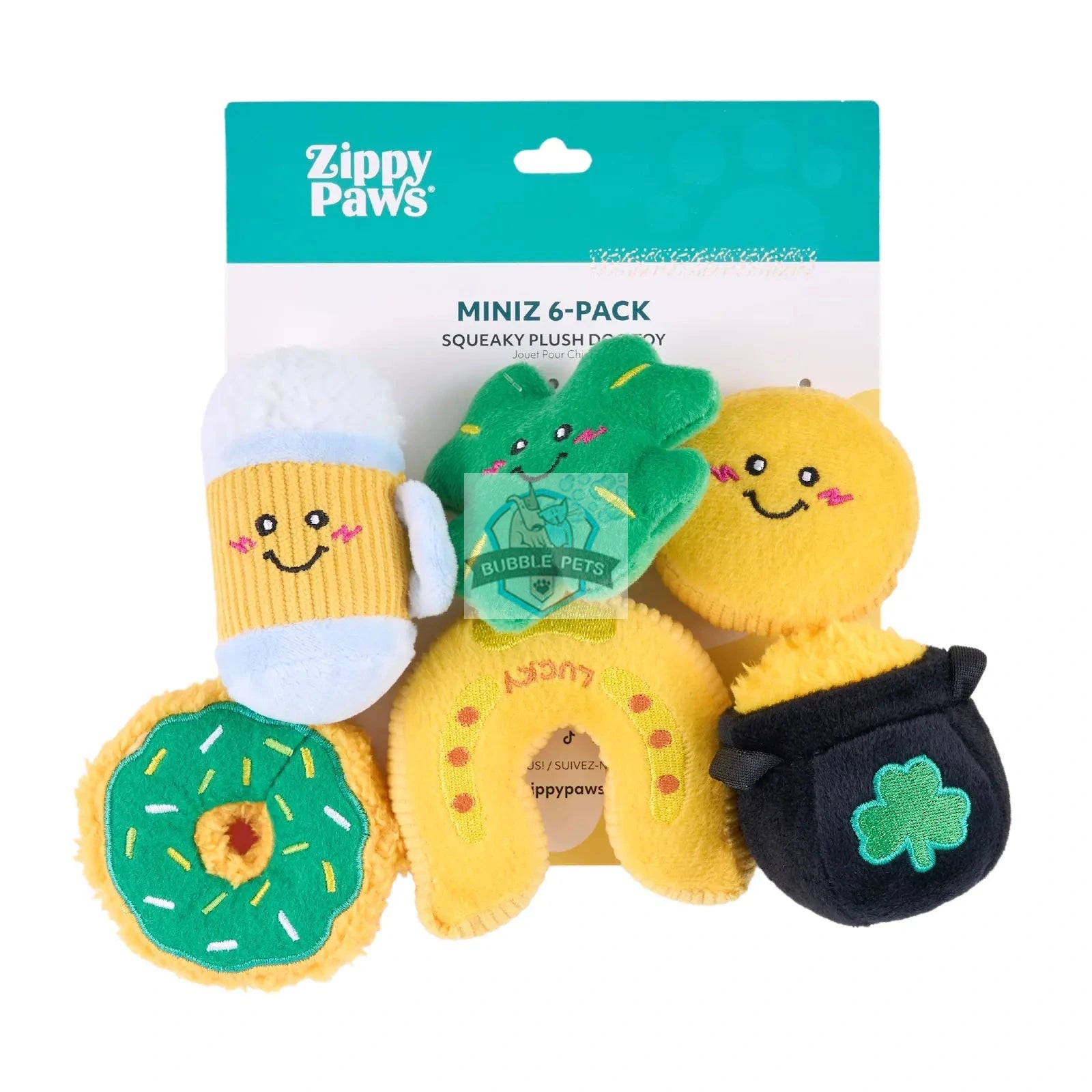 Zippypaws Miniz 6-Pack - Lucky Charms