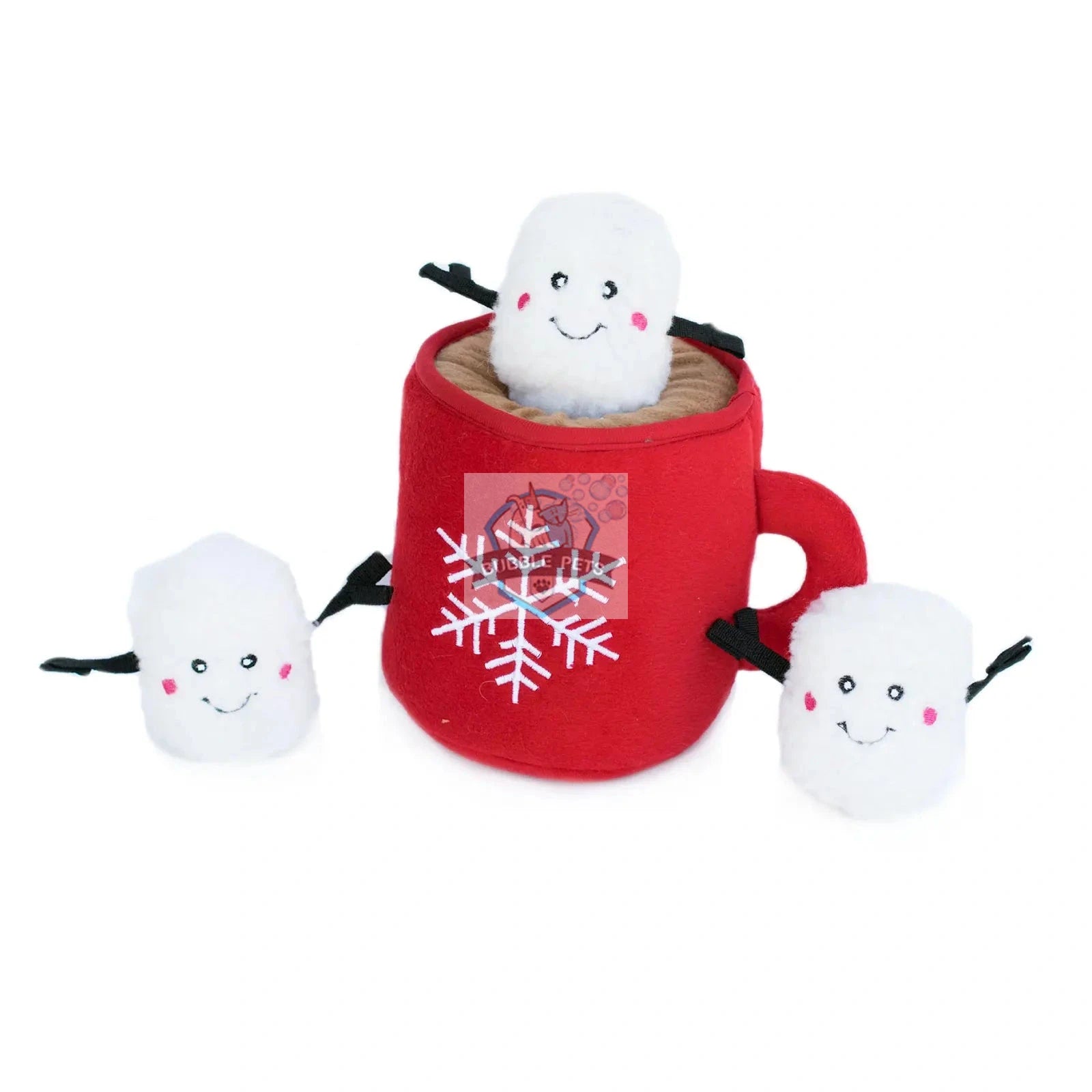 Zippypaws Holiday Burrow - Hot Cocoa Dog Toy