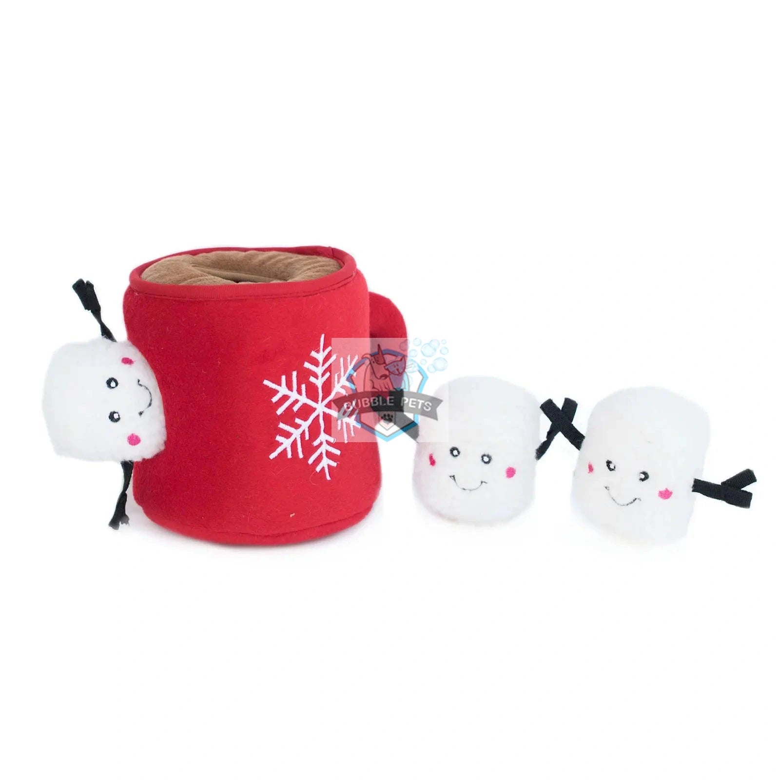 Zippypaws Holiday Burrow - Hot Cocoa Dog Toy