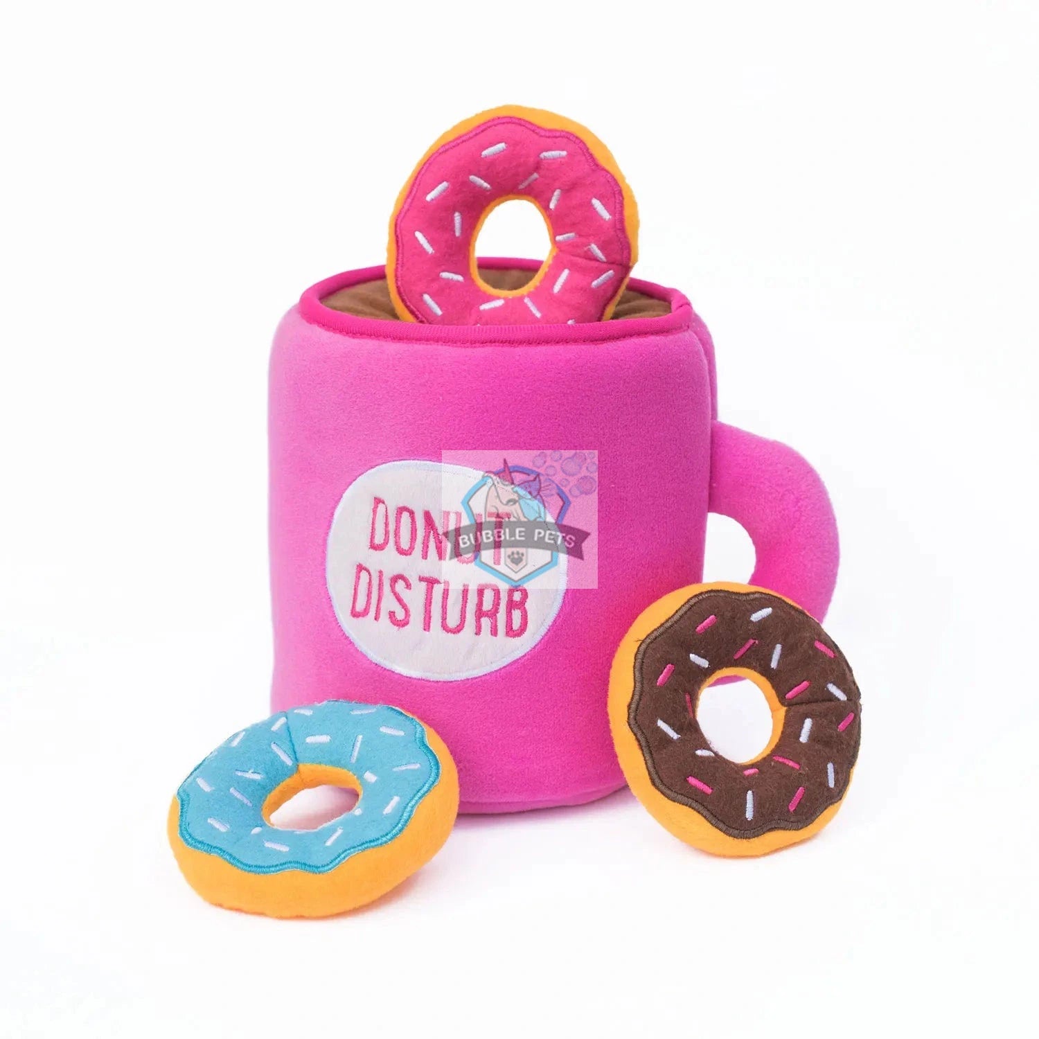 Zippypaws Zippy Burrow Coffee and Donutz Dog Toy