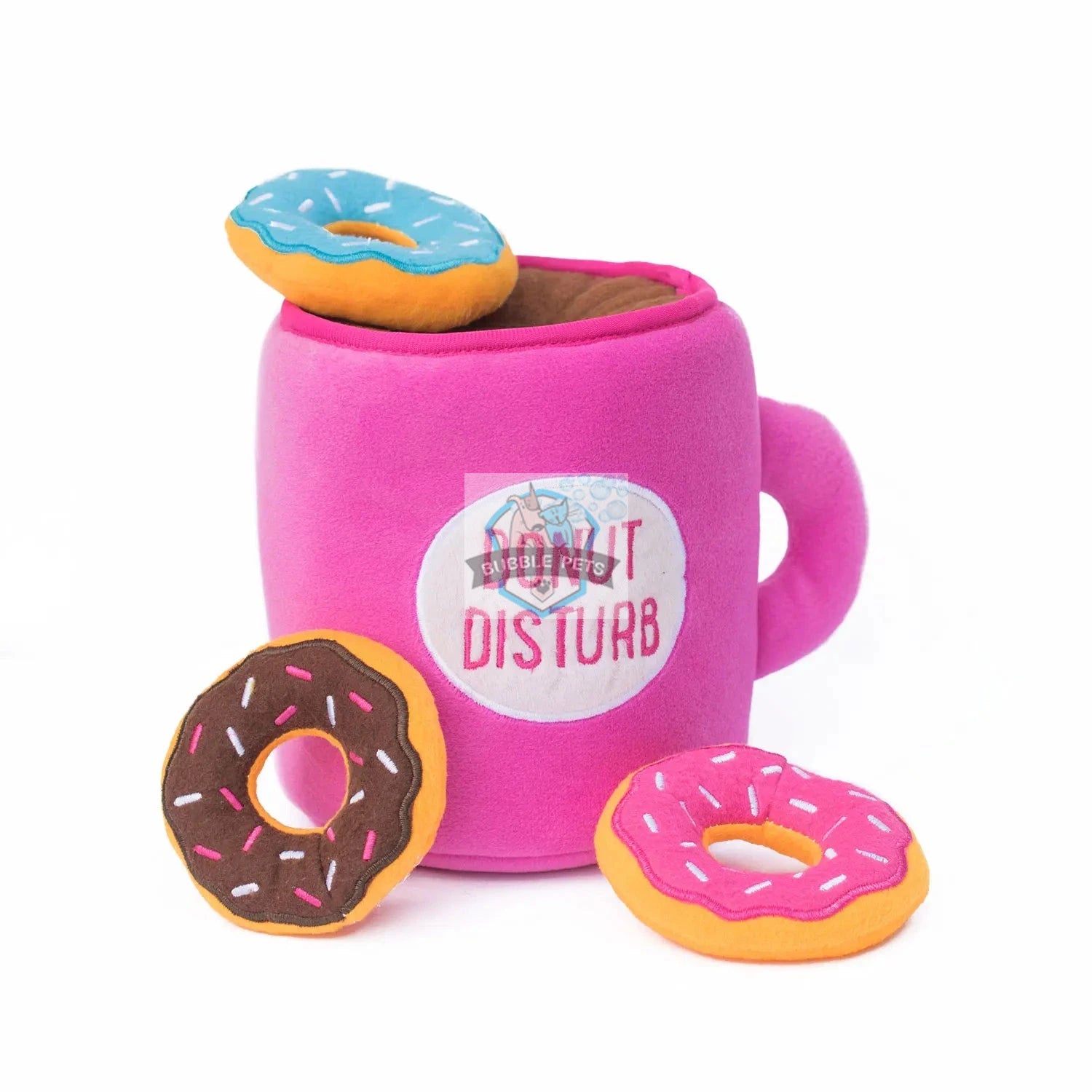 Zippypaws Zippy Burrow Coffee and Donutz Dog Toy