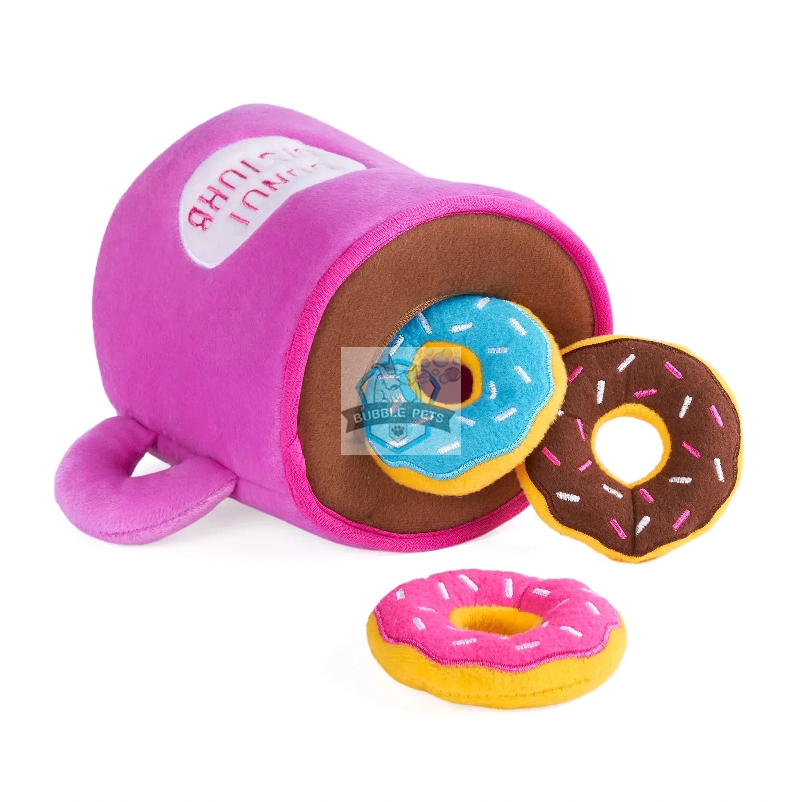 Zippypaws Zippy Burrow Coffee and Donutz Dog Toy