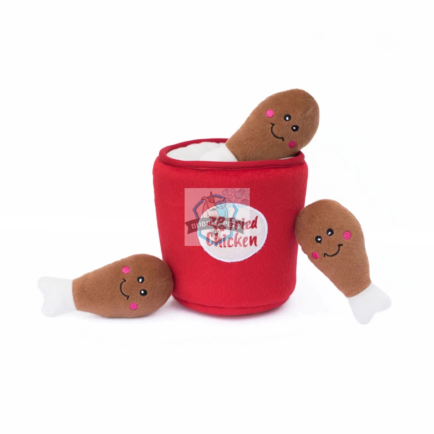 Zippypaws Zippy Burrow Chicken Bucket Dog Toy