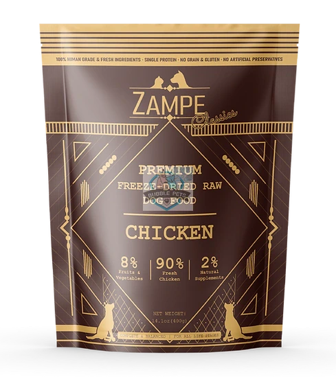 Zampe Chicken Freeze-Dried Sliders For Dogs (400g)
