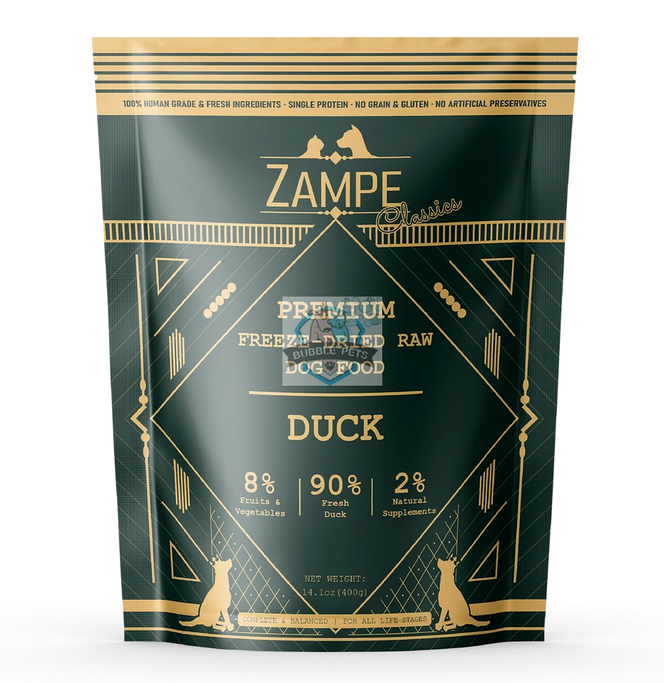 Zampe Duck Freeze-Dried Sliders For Dogs (400g)