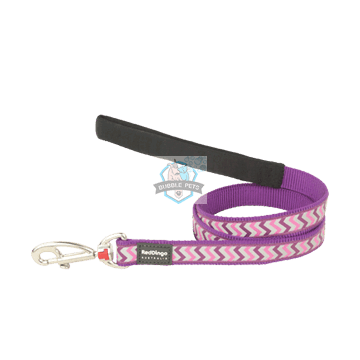 Fixed Reflective Ziggy Lead - Purple