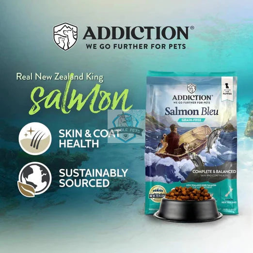 Addiction Puppy Salmon Bleu Dry Dog Food