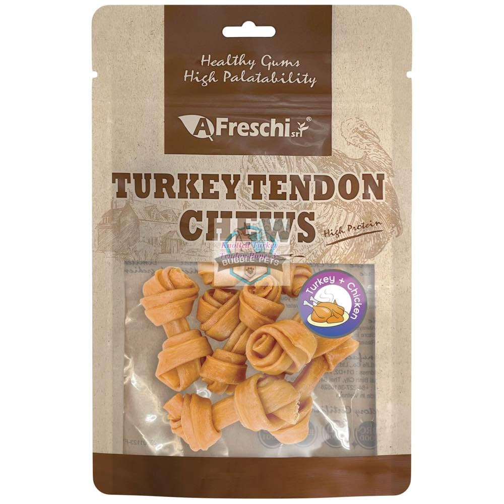 AFreschi Srl Natural Turkey Tendon Bone Dog Chew (1 pack)