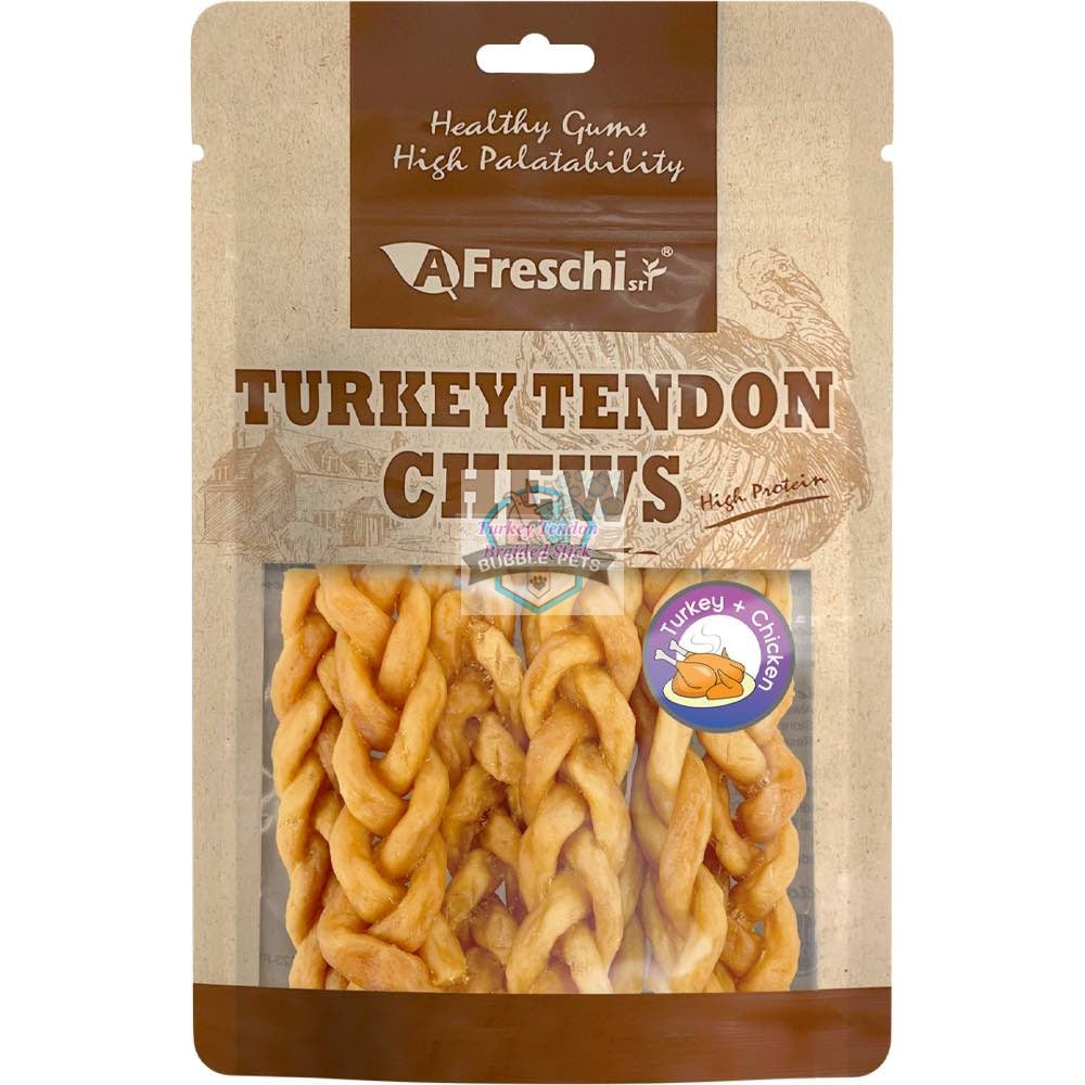 AFreschi Srl Natural Turkey Tendon Bone Dog Chew (1 pack)