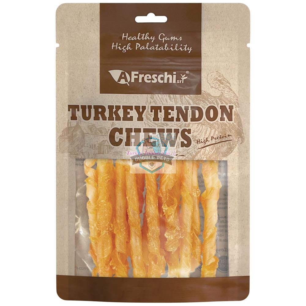 AFreschi Srl Natural Turkey Tendon Bone Dog Chew (1 pack)