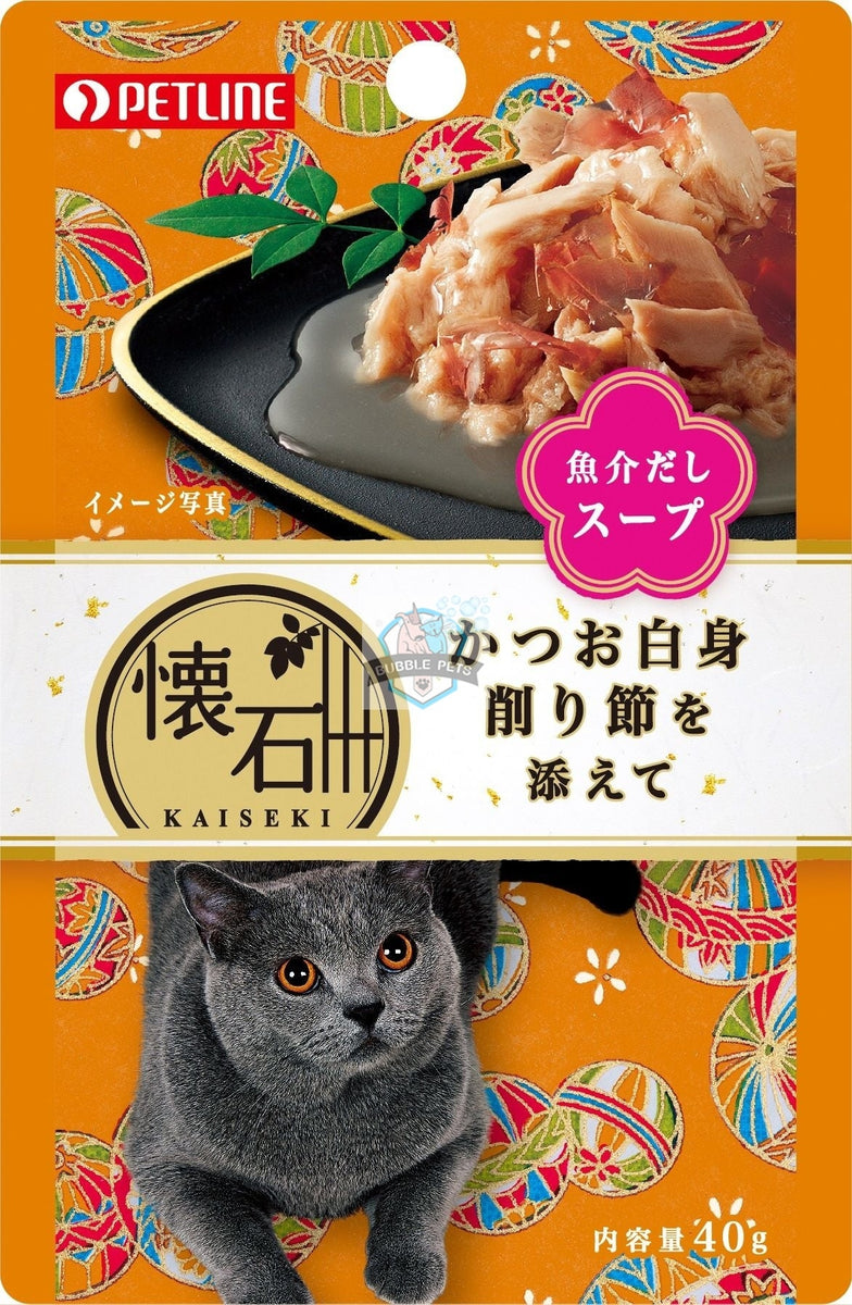 Petline Kaiseki Pouch Katsuo White Meat with Kezuribushi in Soup