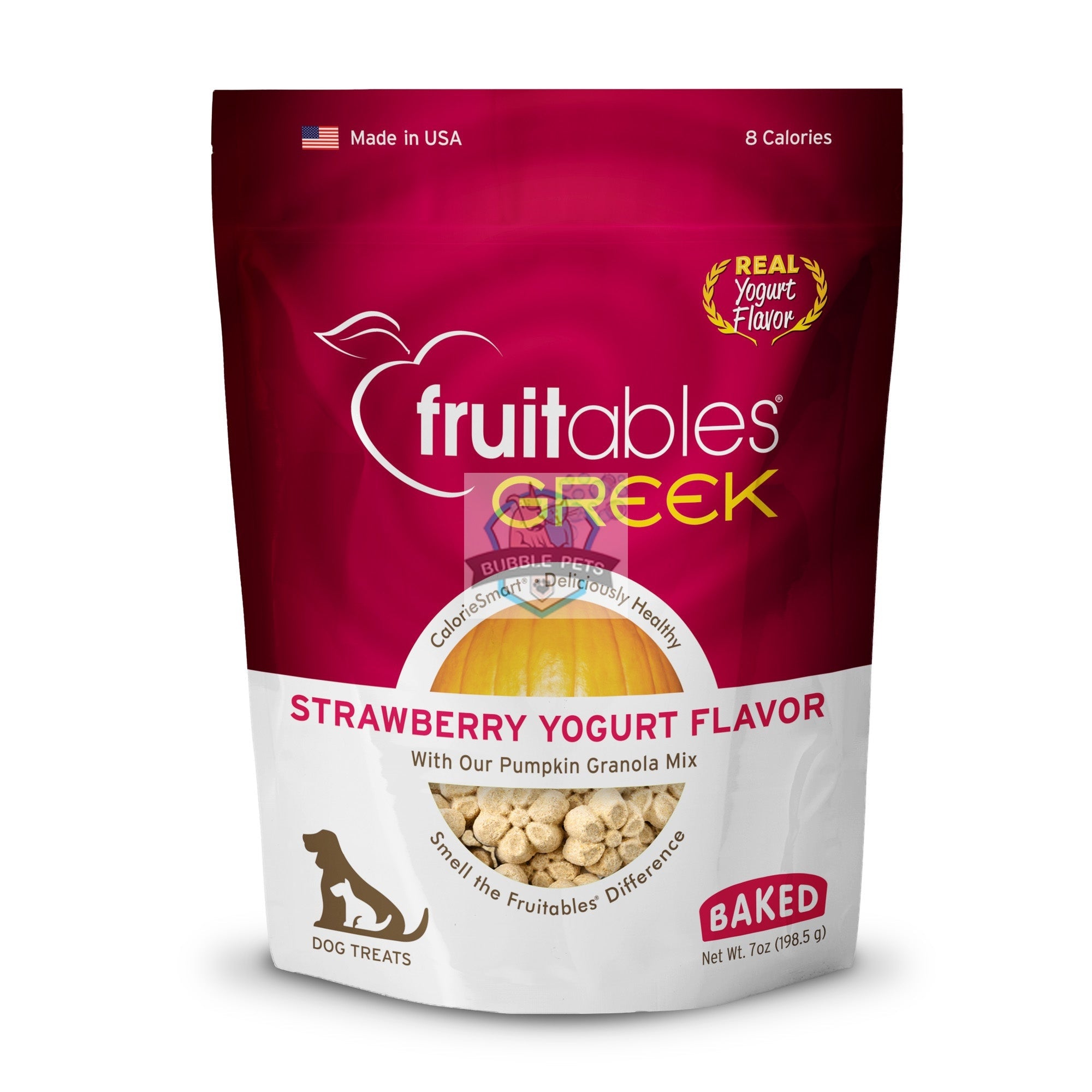 Fruitables Greek Crunchy Strawberry Yogurt Dog Treats
