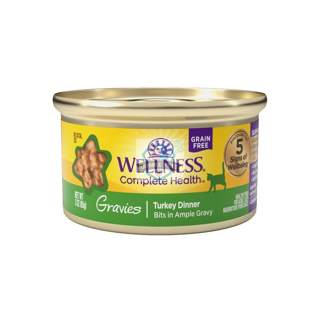 Wellness Complete Health Gravies Turkey Dinner Canned Cat Food