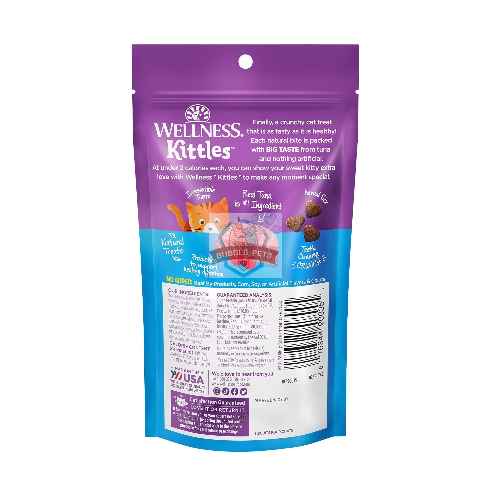 Wellness Kittles Tuna and Cranberries Cat Treats