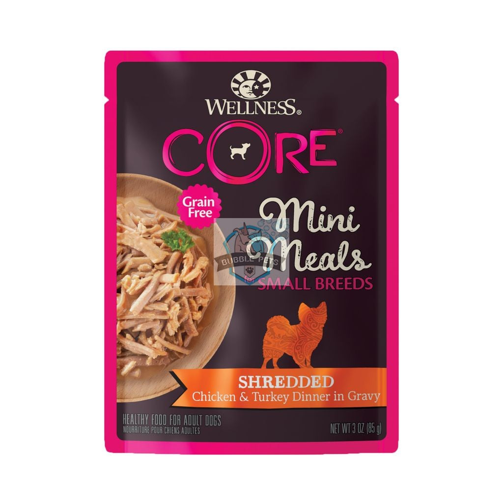 Wellness CORE Small Breed Mini Meals - Shredded Chicken & Turkey Wet Dog Food