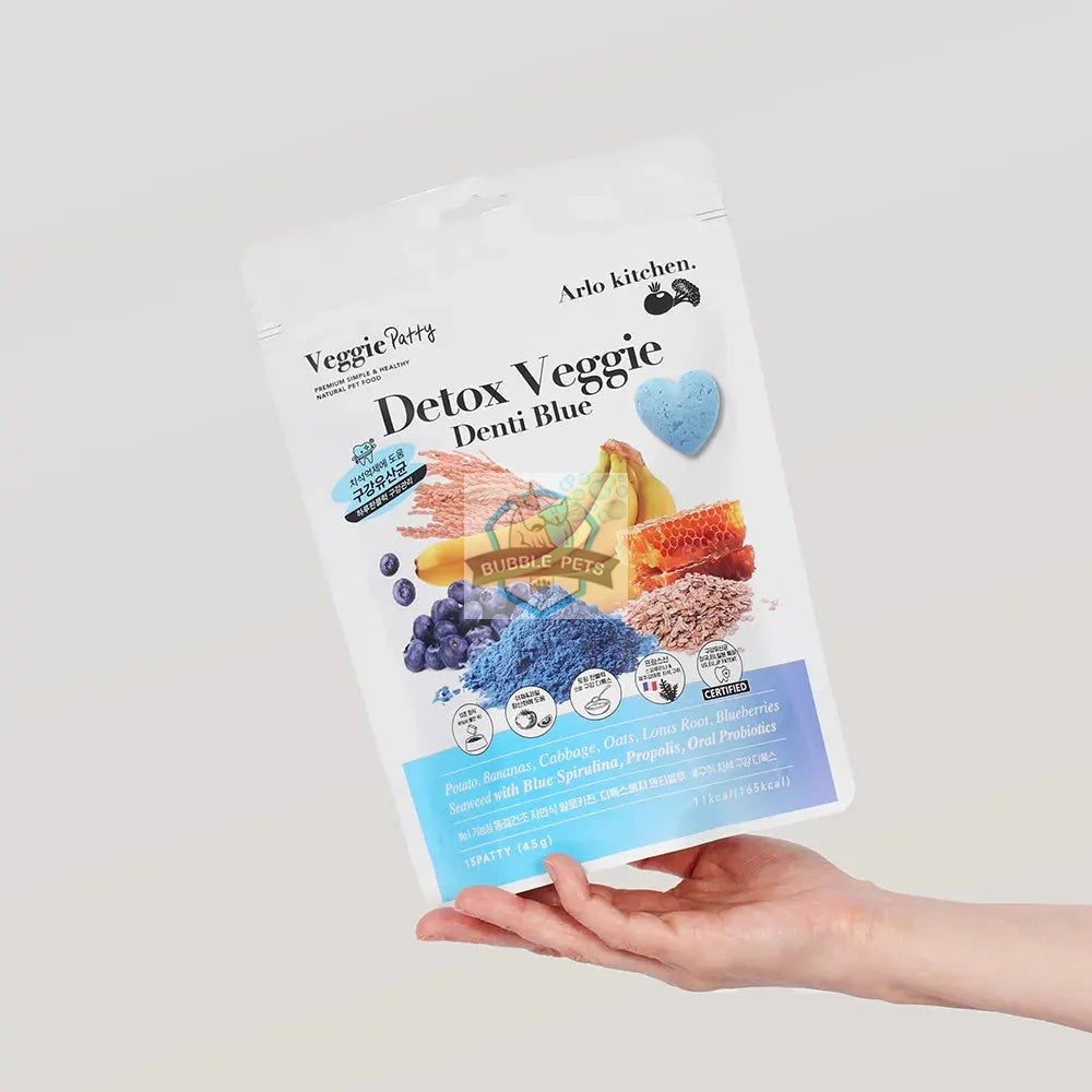 Arlo Kitchen Detox Denti Blue Freeze Dried Veggie Patties