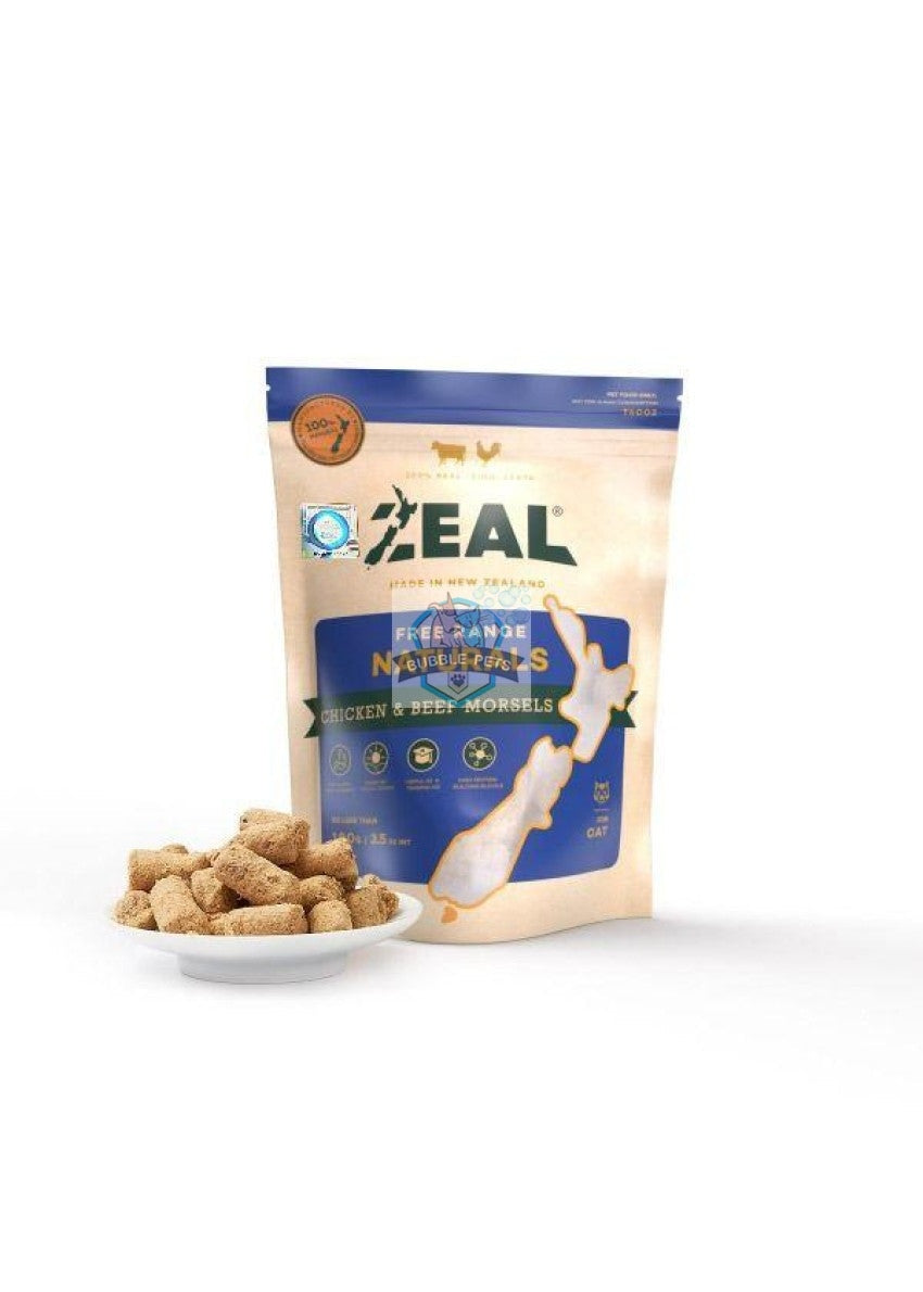 Zeal Free Range Freeze Dried Chicken & Beef Morsels Dog Cat Treats (Buy 2 Get 1 Free)