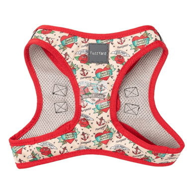 FuzzYard Step-in Dog Harness (Ink'd Up)