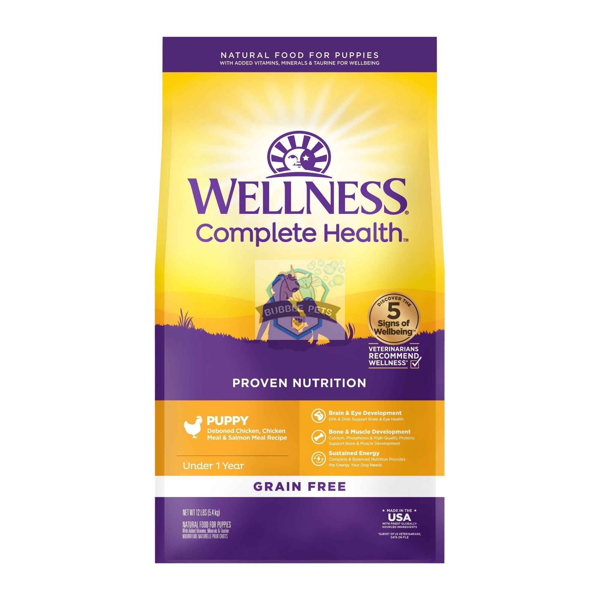 Wellness Complete Health Grain-Free Puppy Dry Dog Food