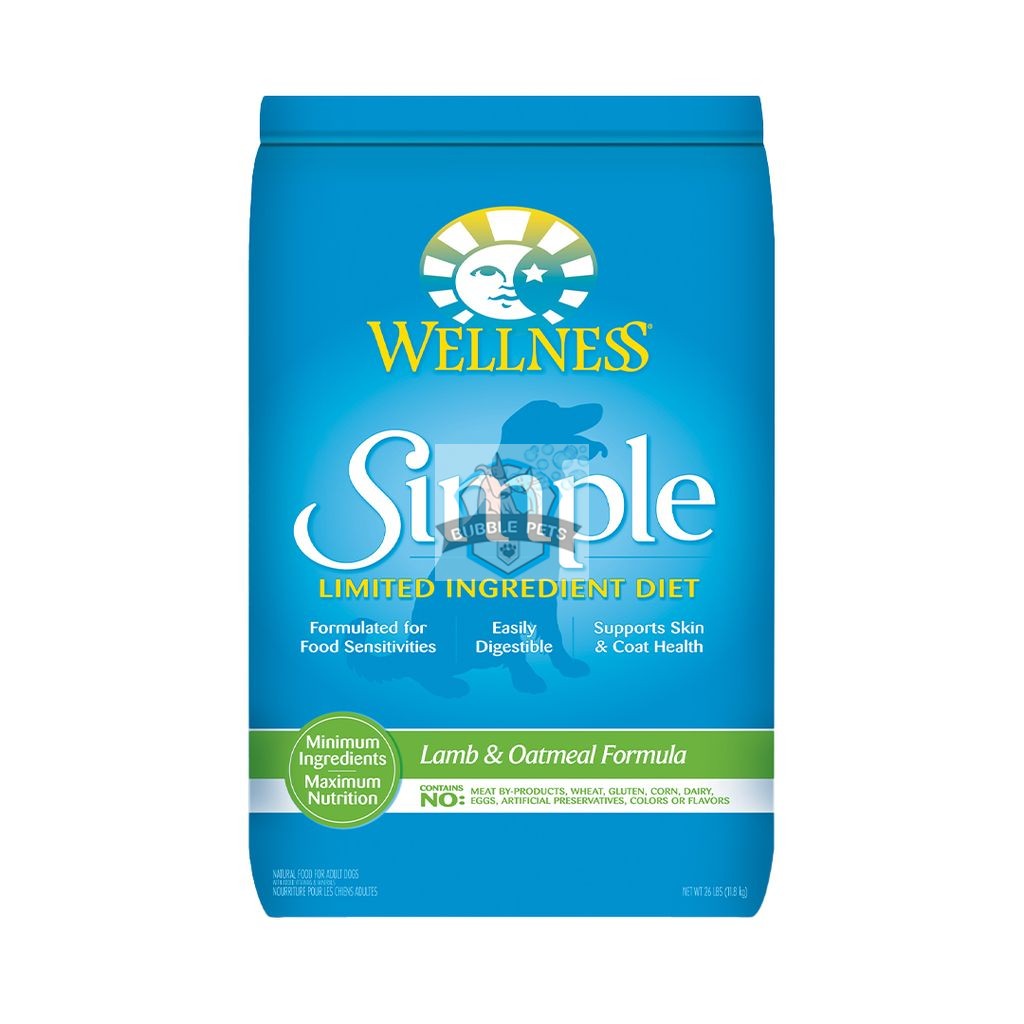 Wellness Simple Lamb and Oatmeal Dry Dog Food